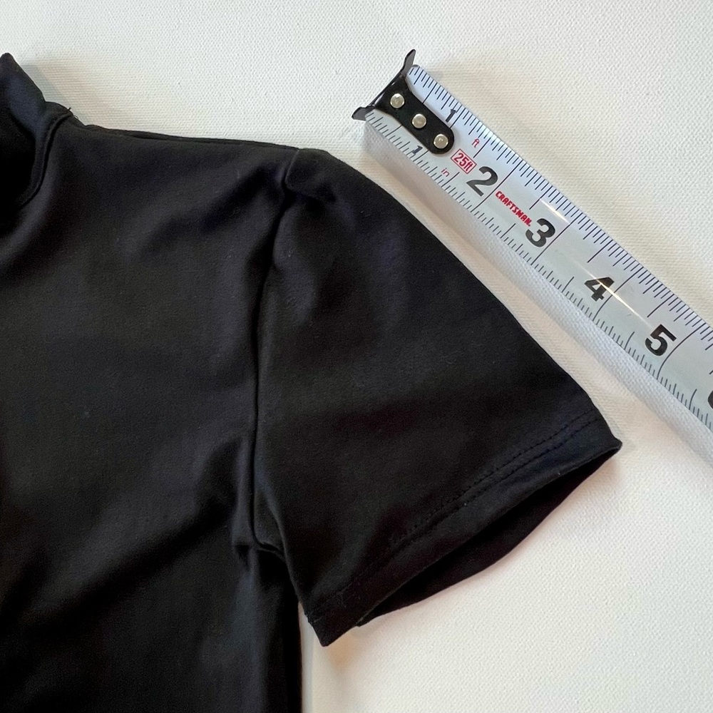 Fashion Nova NWT Black Baby Got Back Romper Small - Picture 8 of 9